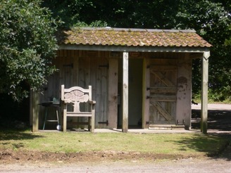 The converted pig's house on the North Devon farm